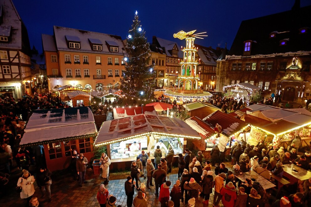 It's probably hard to beat Quedlinburg: almost a picture-perfect Christmas market
