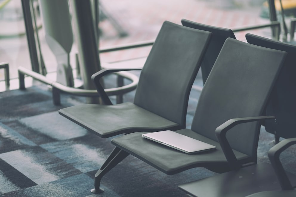 Laptops are often lost on air travels