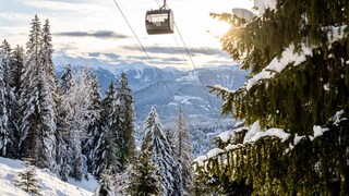 Der „FlemX“ im Schweizer Skigebiet Flims Laax