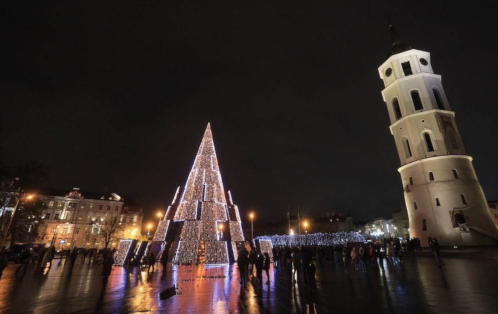 Vilnius Weihnachtsbaum