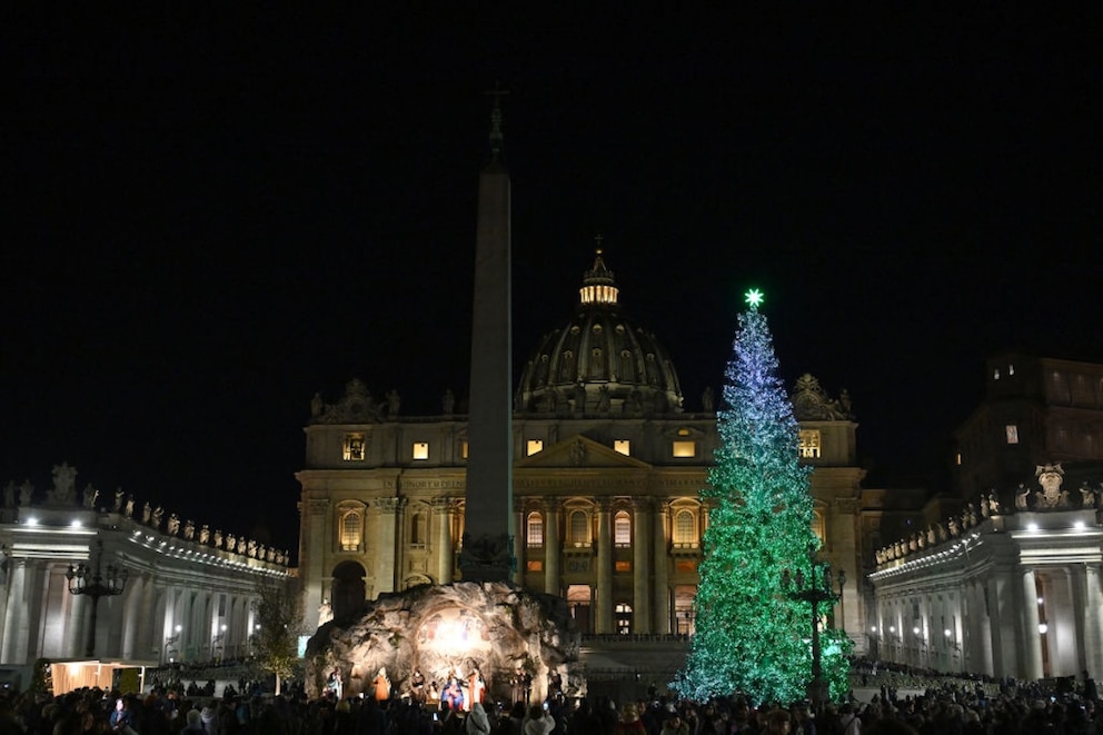 Weihnachtsbaum Petersdom