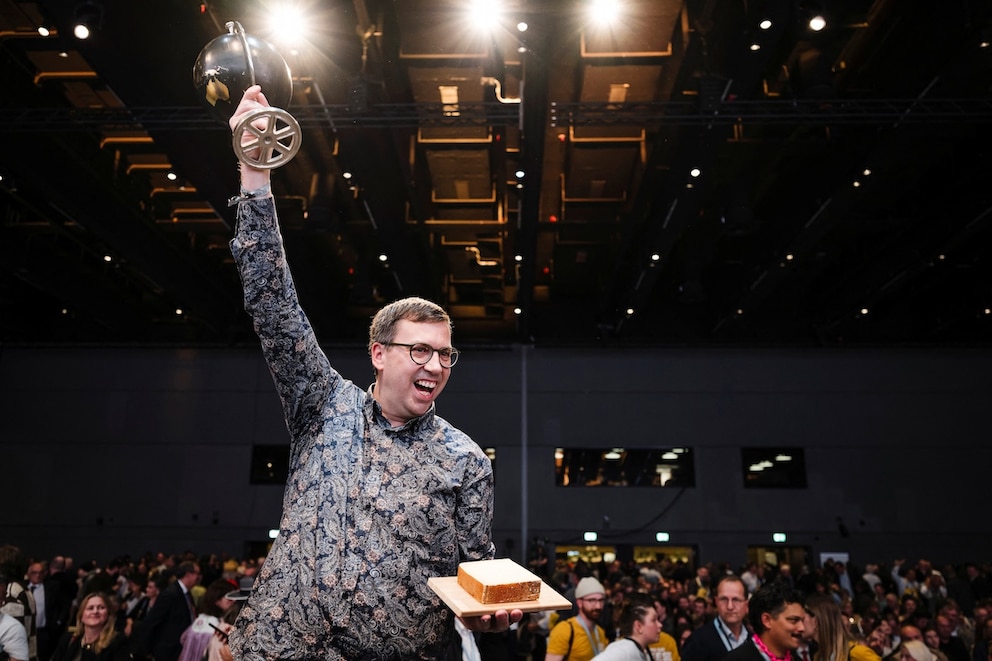 K&auml;ser Pius Hitz bei den World Cheese Awards 2025