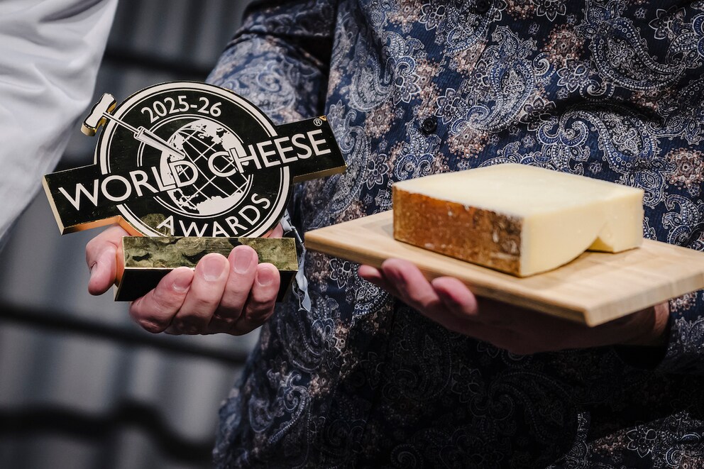 The Swiss cheese Gruyère AOP Vorderfultigen Special