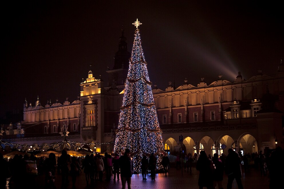Christmas tree Krakow