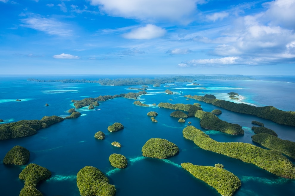 Palau, also one of the destinations affected by undertourism