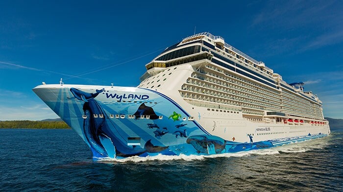 Ship of the Norwegian Cruise Line, best cruise line in Europe