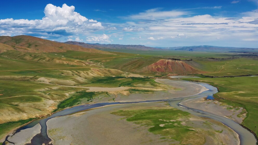 Landscape in Mongolia