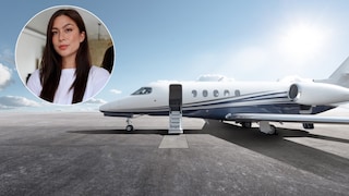 Privatjet Flugbegleiterin