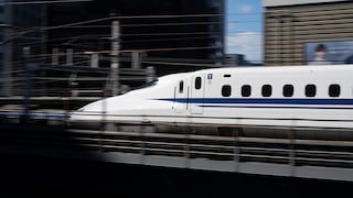 Der Shinkansen kann deutlich schneller fahren als der ICE