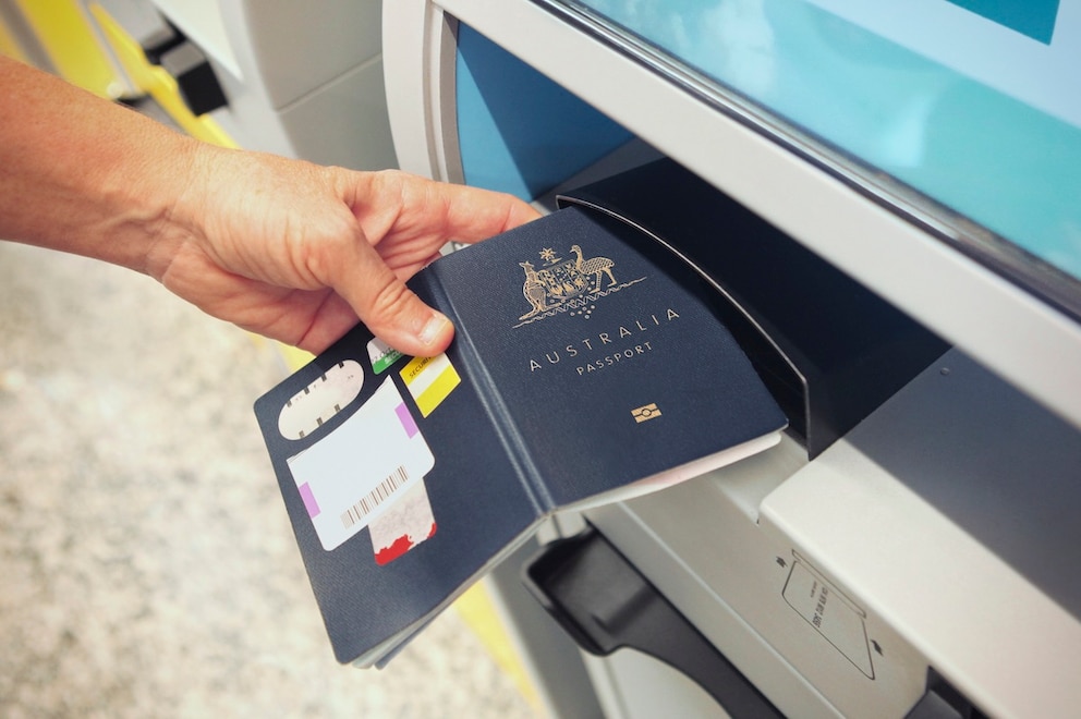 Angeblich ist der australische Reisepass mit einer besonders sicheren Technologie hergestellt