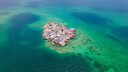 Auf der winzigen Insel Santa Cruz del Islote leben etwa 900 Menschen