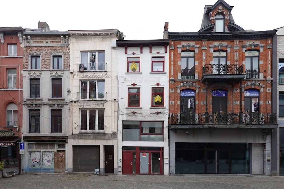 In Charleroi liegen Verfall und Erneuerung oft dicht beieinander