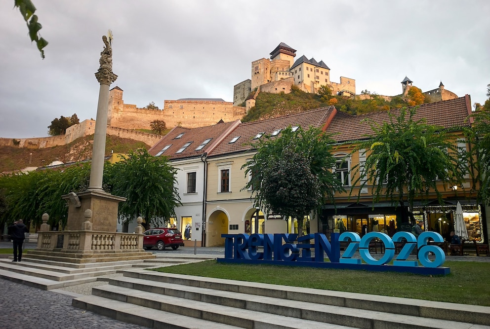 Das slowakische Trenč&iacute;n ist eine der Kulturhauptst&auml;dte Europas 2026