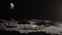 Mondhotel von Gru Space