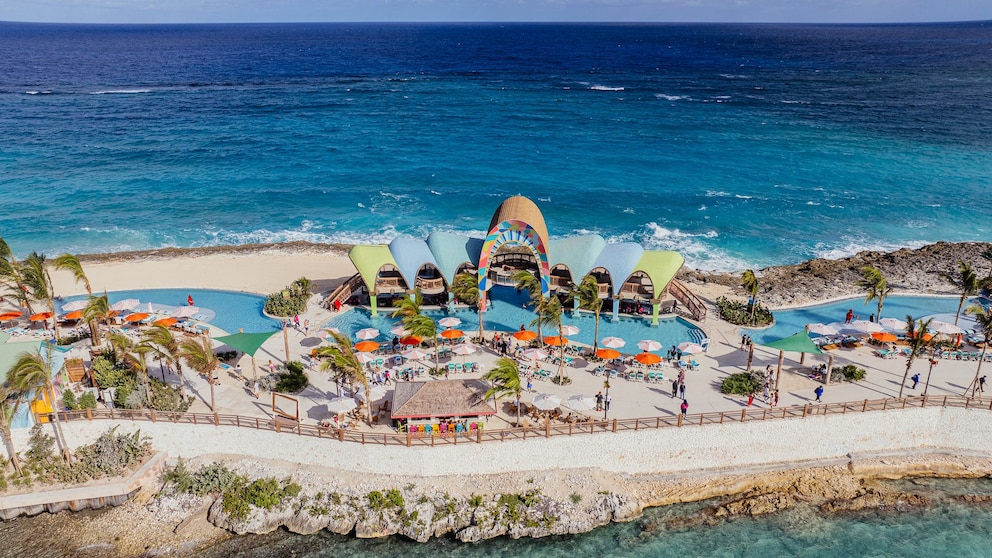 Paradise Island nahe Nassau auf den Bahamas