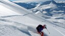 Skifahrer Lawine