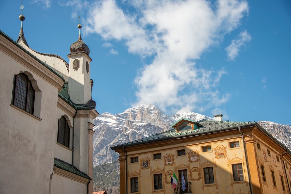 Im Bergst&auml;dtchen Cortina d'Ampezzo sind die Unterk&uuml;nfte relativ teuer