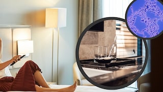 Keime im Hotelzimmer