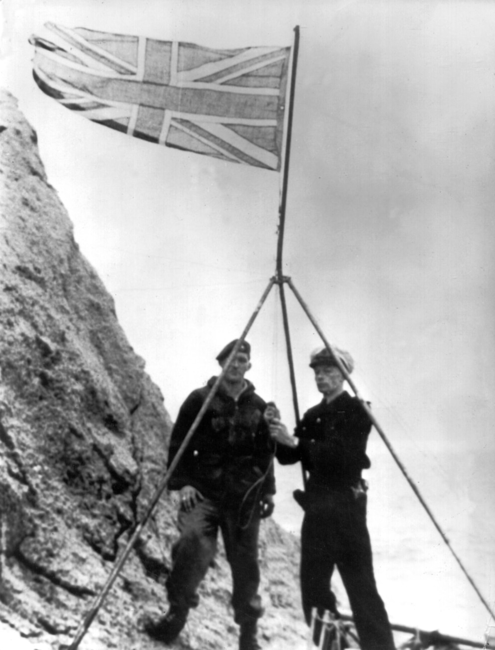Britische Annexion Rockalls am 18. September 1955