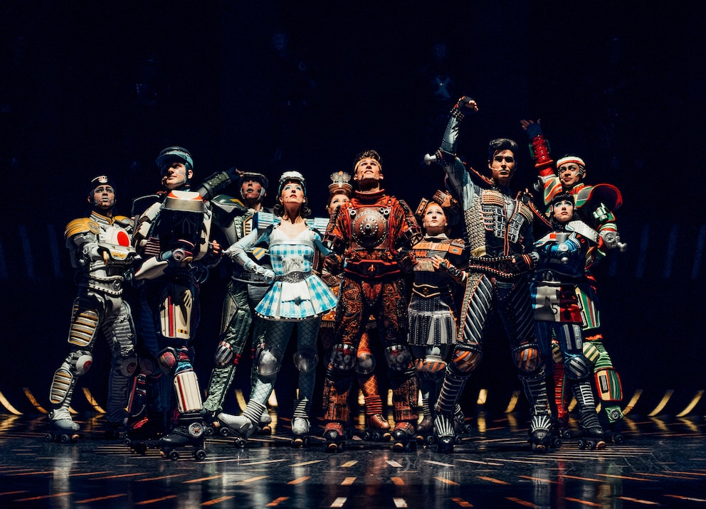 Das Ensemble von Starlight Express in Bochum 2025/2026