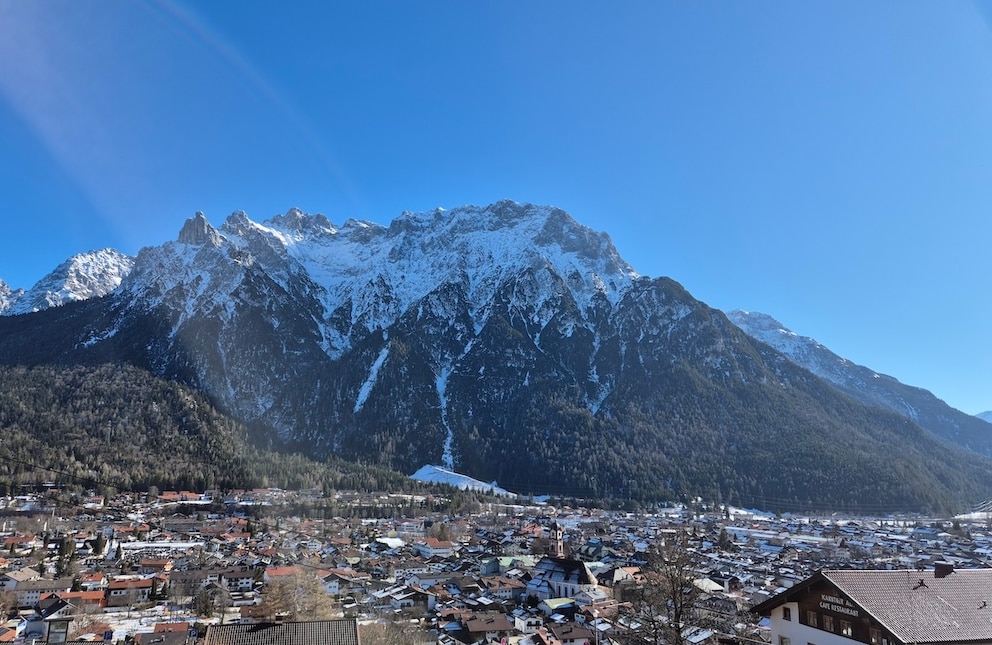 Der Blick auf Mittenwald
