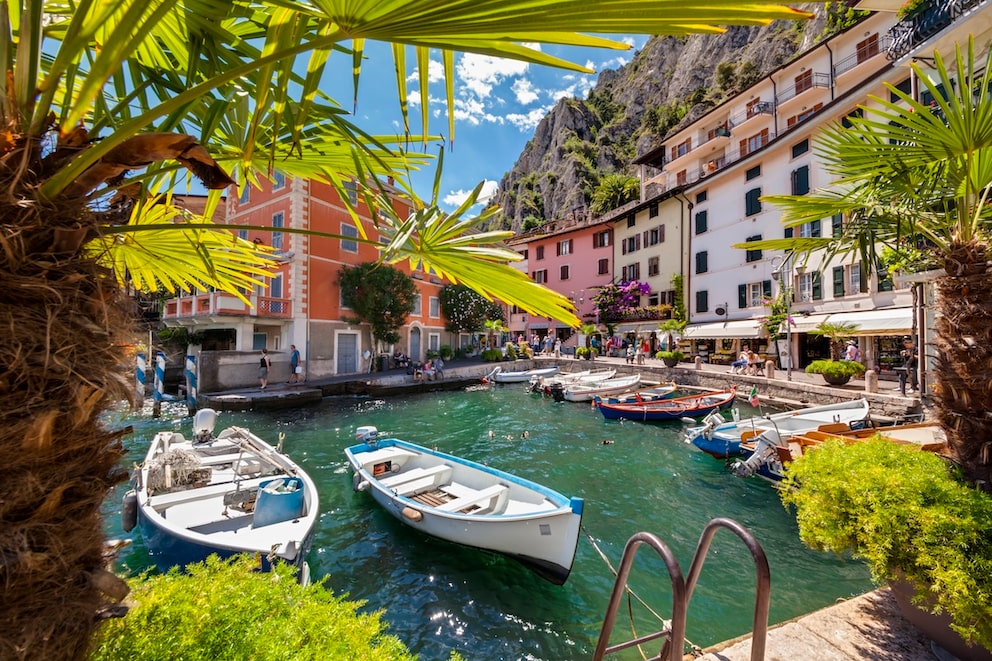 Nestled between Lake Garda and steep cliffs, Limone sul Garda is known for its historic lemon gardens and Mediterranean flair