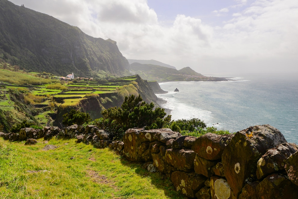 The island of Flores is part of the Portuguese Azores