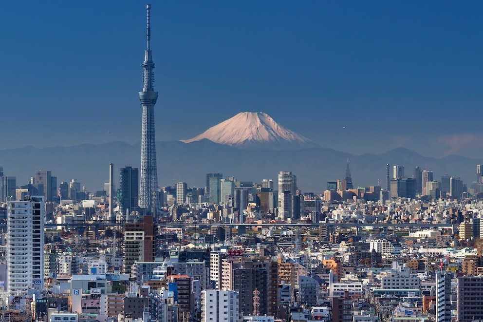 Eines der h&ouml;chsten Geb&auml;ude der Welt: der Tokyo Skytree
