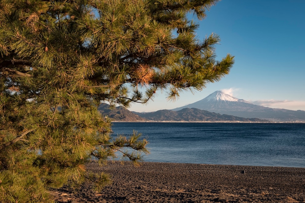 Der perfekte Blick auf Mount Fuji