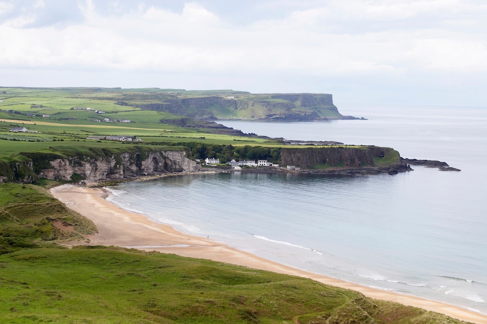 Rathlin Island liegt vor der K&uuml;ste Nordirlands