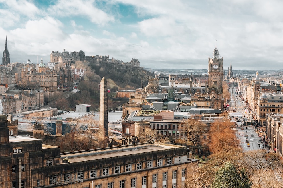 Die Einwohner von Edinburgh sind laut Befragung besonders gl&uuml;cklich mit ihrer Stadt