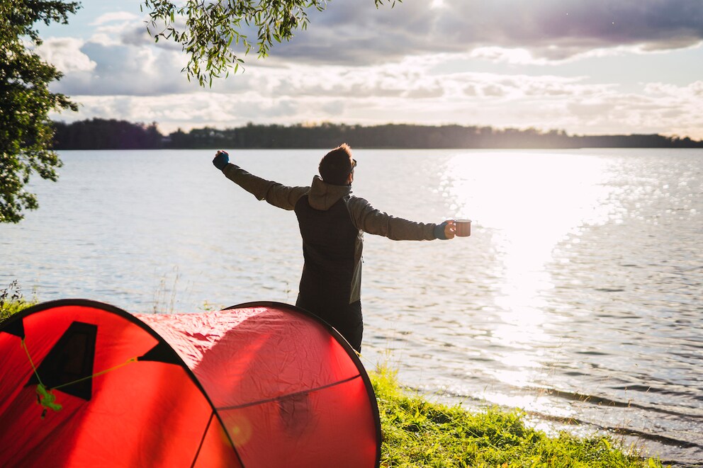 Wild camping in Estonia