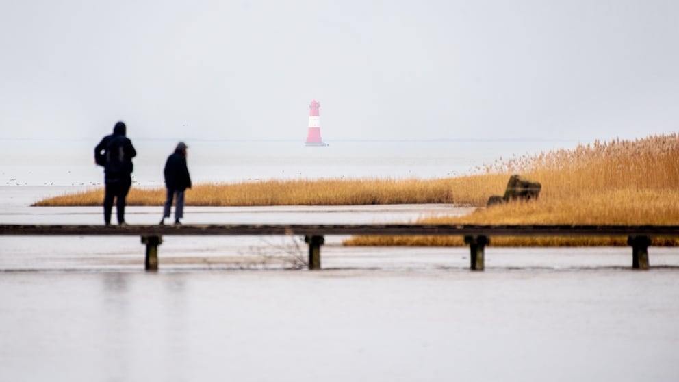 Angast Leuchtturm Nordsee Jadebusen
