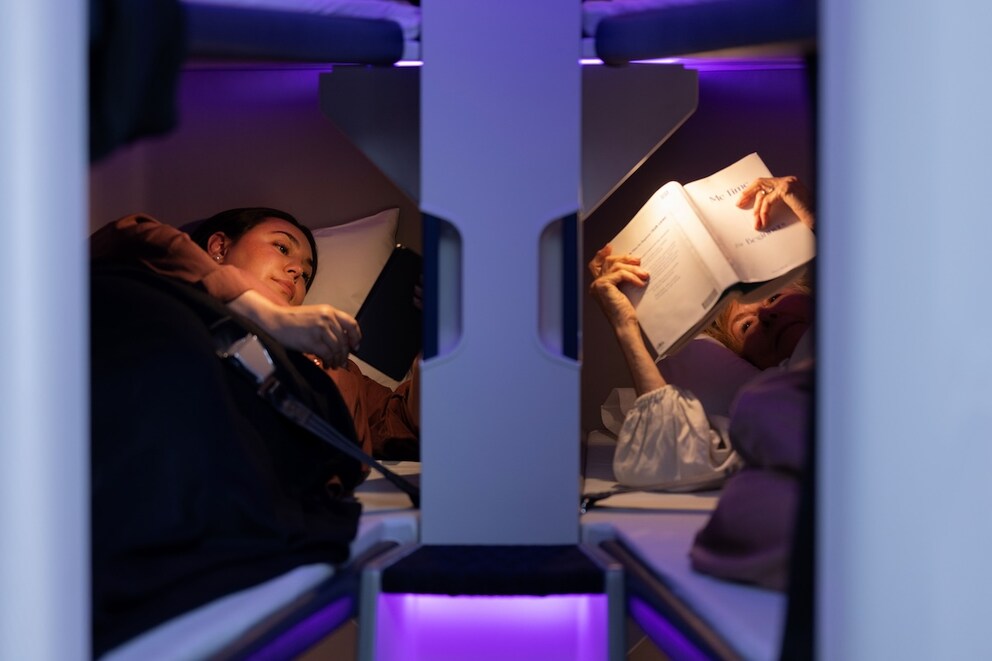 Air New Zealand's sleep pods