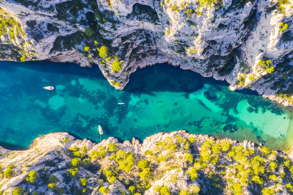 Der Nationalpark Calanques in der N&auml;he von Cassis