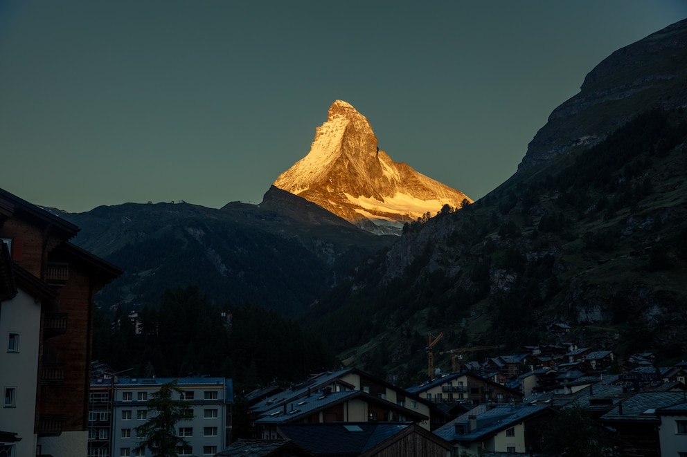 Der erste und letze Kuss der Sonne gebührt in Zermatt immer noch dem Matterhorn