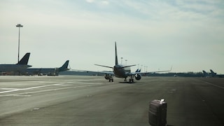 Koffer am Flughafen zurückgelassen