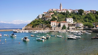 Die Insel Krk gehört ebenfalls zur Kvarner Bucht in Kroatien