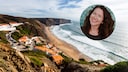 Wie lebt es sich dort, wo andere Urlaub machen? Unsere Autorin berichtet von ihrem Leben in Portugal (im Bild: der beliebte Praia da Arrifana an der Algarve)