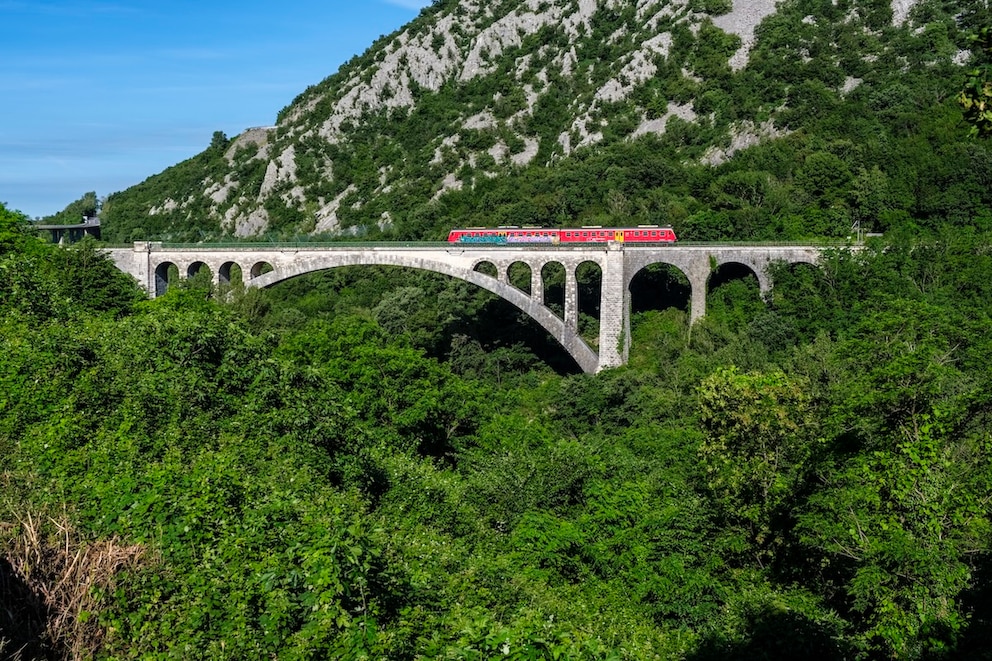 Zugreisen bahn reisen Slowenien Kroatien