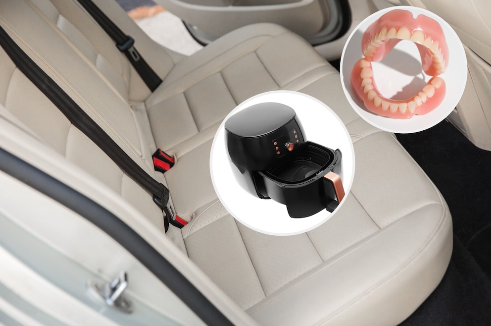 Diese skurrilen Dinge haben Fahrg&auml;ste schon im Auto vergessen