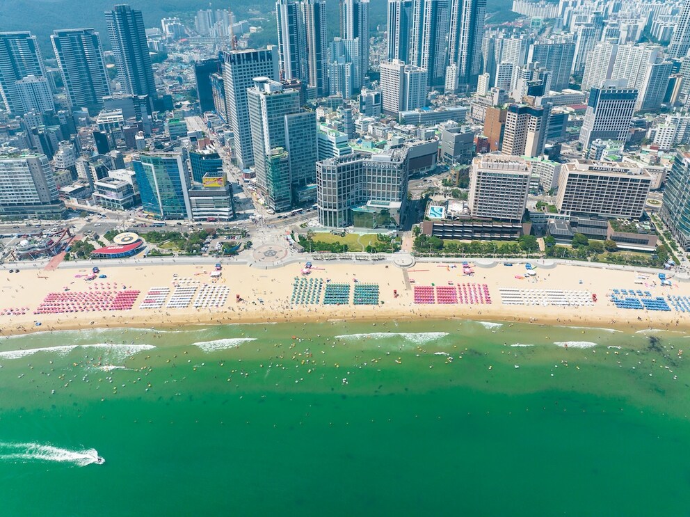 Best city beach in the world voting Haeundae Beach South Korea