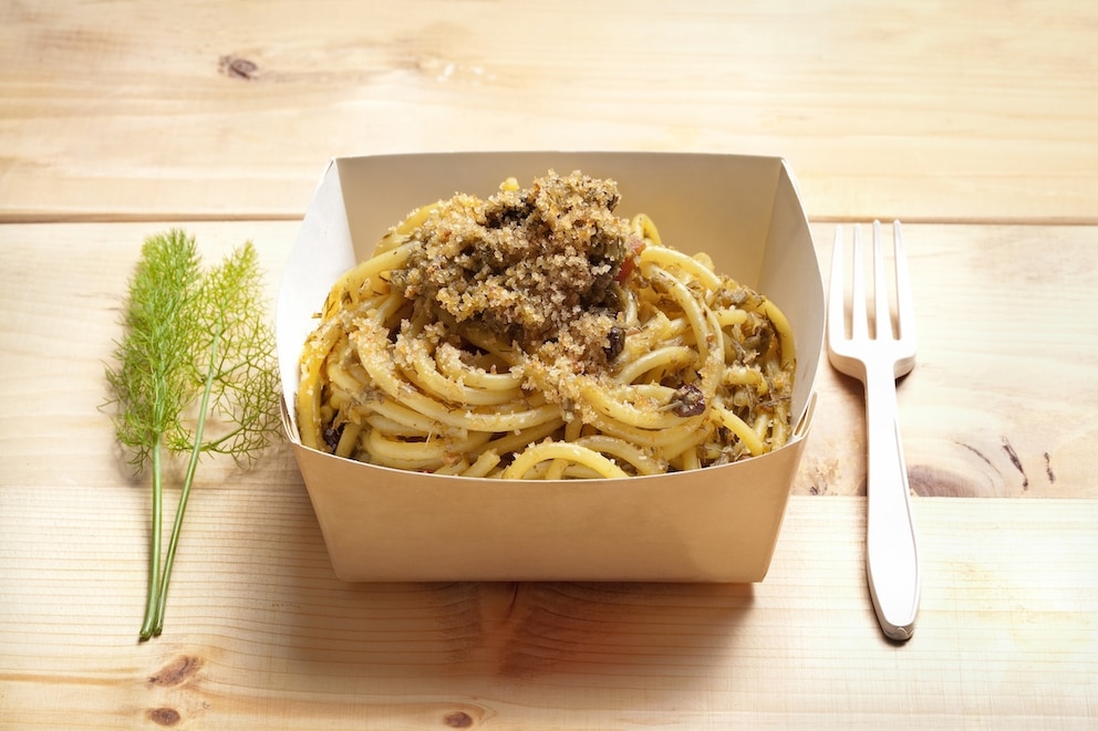 Pasta mollicata, ein Schmankerl der Italienischen K&uuml;che