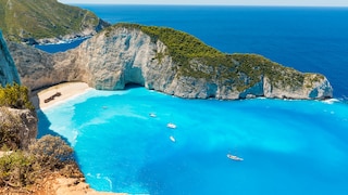 Der berühmte Navagio Beach auf Zakynthos ist auch in diesem Jahr wieder gesperrt