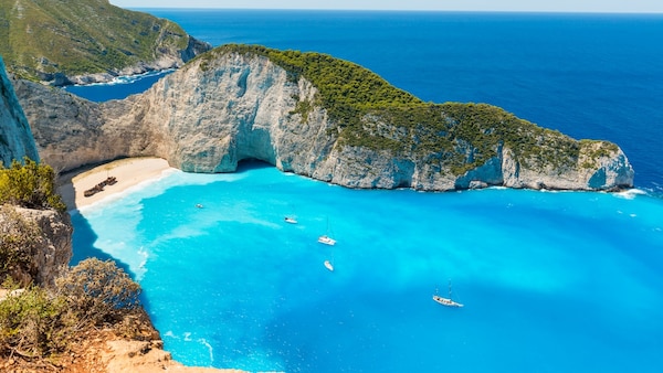 Der berühmte Navagio Beach auf Zakynthos ist auch in diesem Jahr wieder gesperrt
