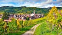Riquewihr befindet sich im Elsass und ist nur 30 Kilometer vom Rhein entfernt