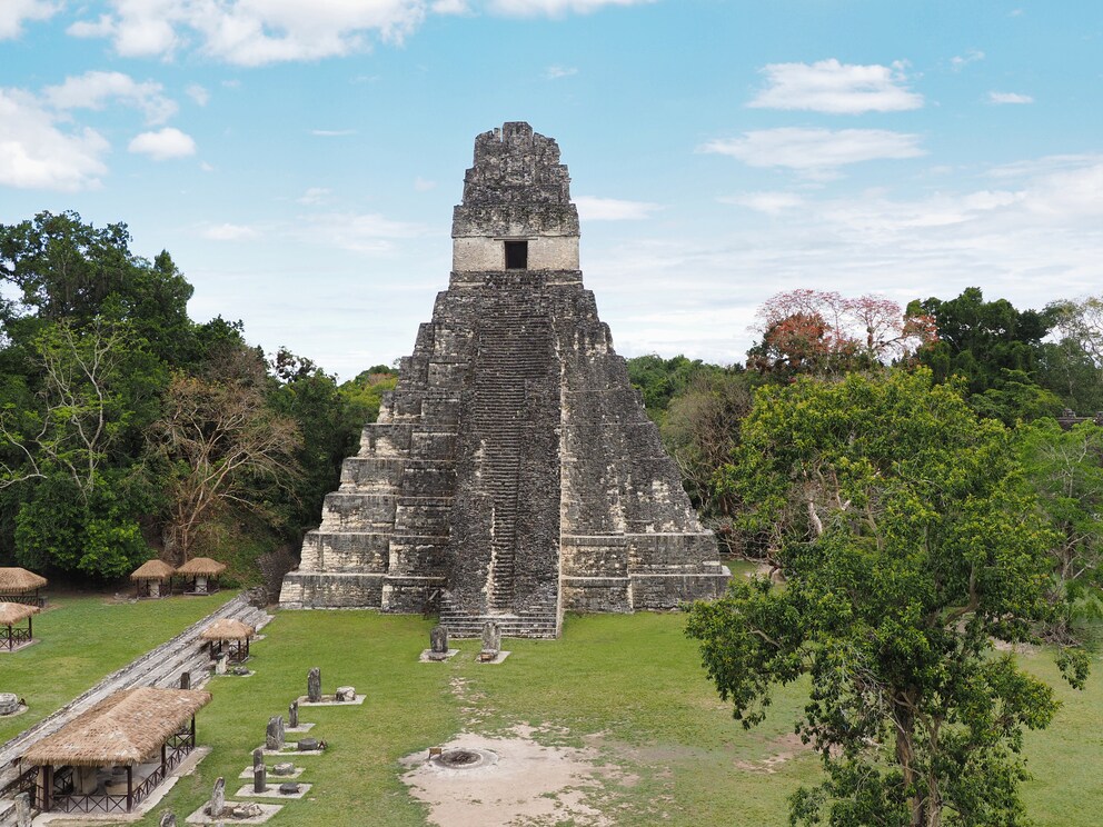 The Maya ruins of Tikal in Guatemala