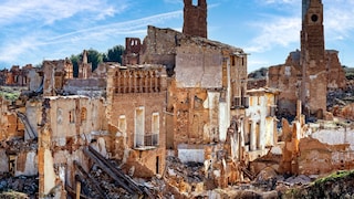Belchite erinnert an die Kämpfe des Spanischen Bürgerkriegs von 1936 bis 1939