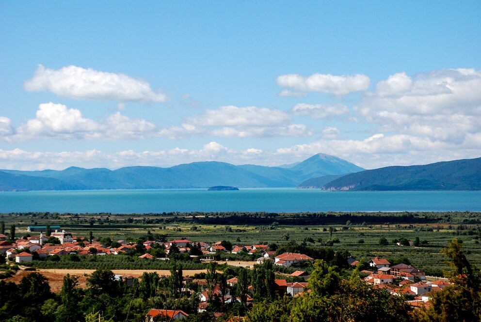 Lake Prespa North Macedonia Golem Grad Snake Island