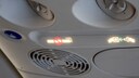 Bei Flugturbulenzen schalten sich die Anschnallzeichen wieder ein